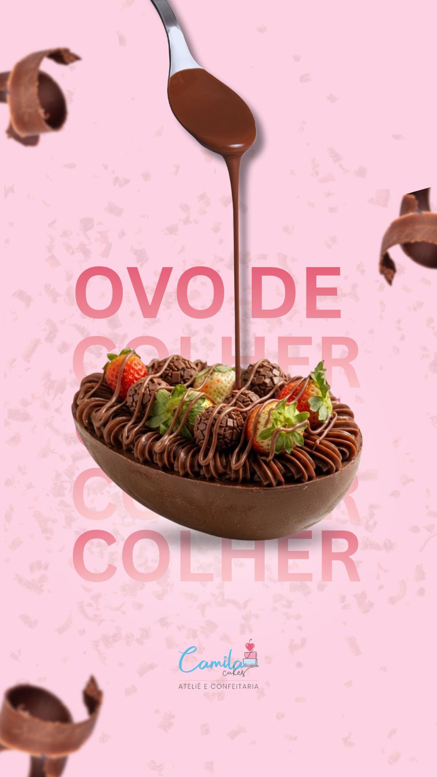 Camila Cakes — conteúdo para redes sociais