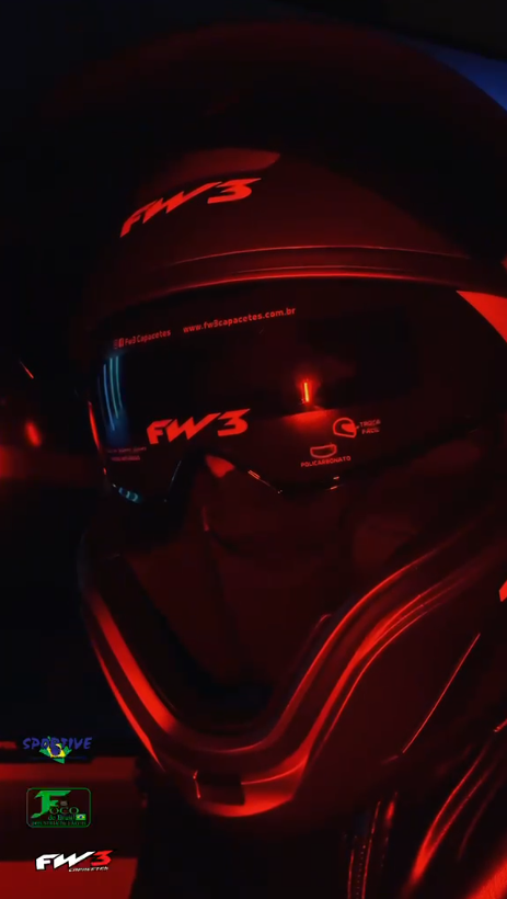 FW3 — vídeo de apresentação de capacete premium