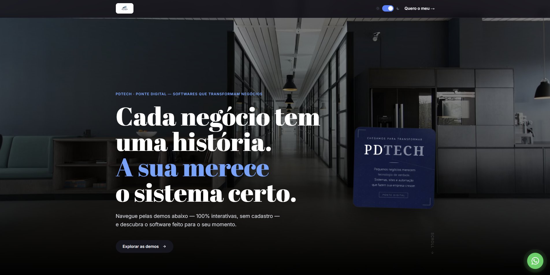Bluz Labs — 18 demos de sistemas interativos